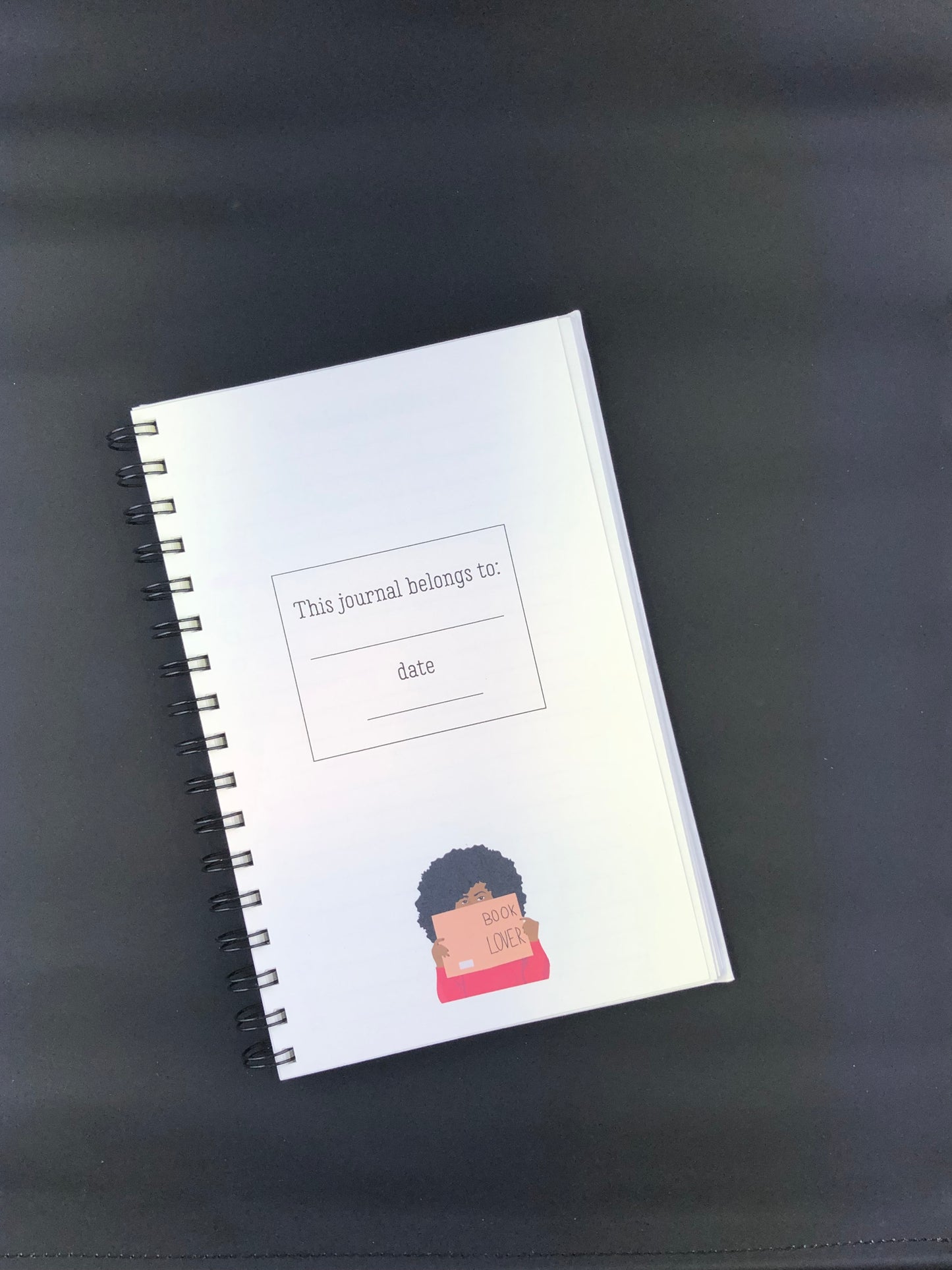 Black Women Are Lit Reading Journal (Hardcover)