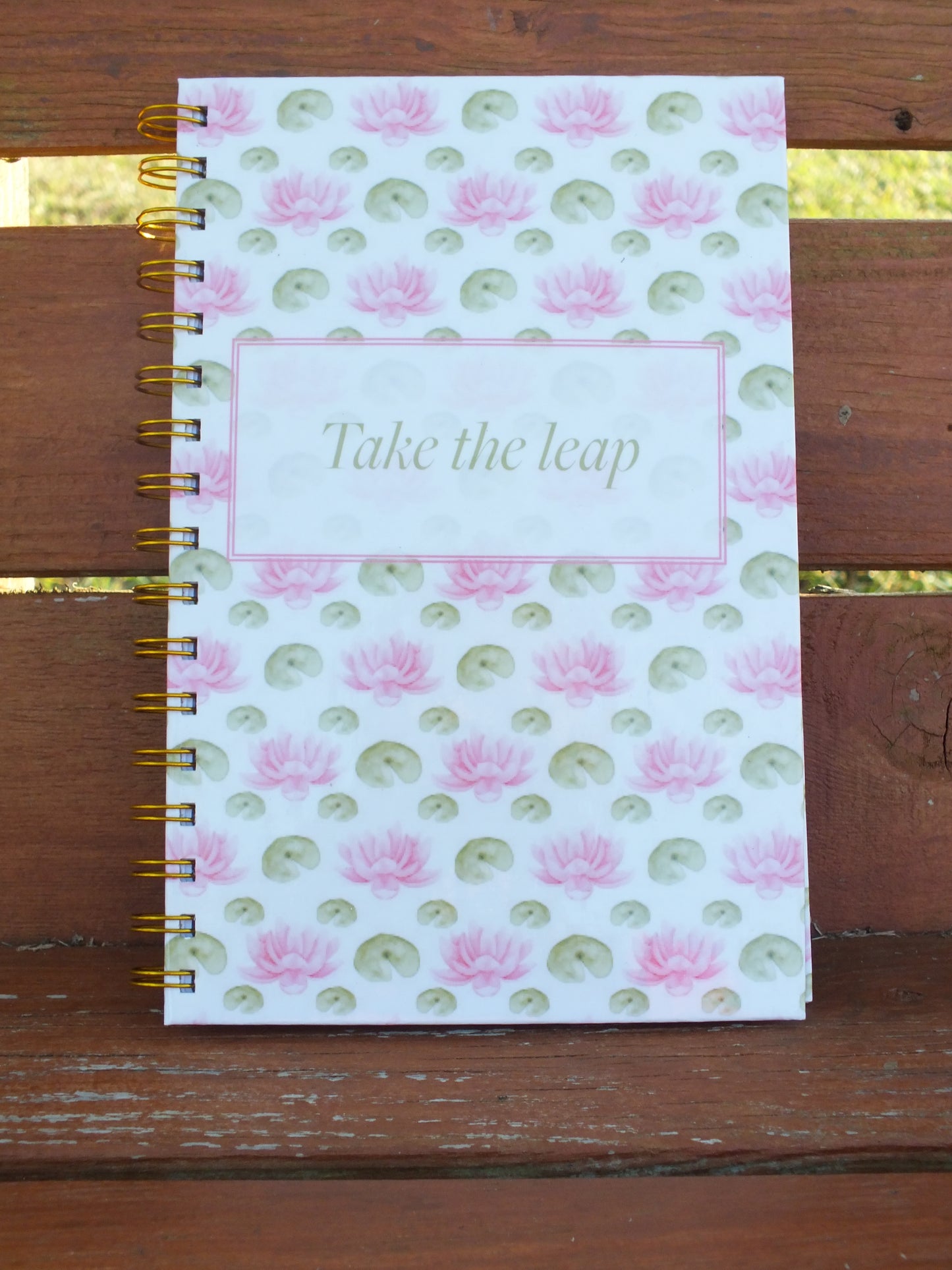 Take the Leap Hardcover Journal