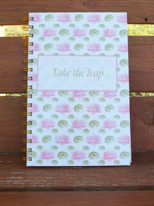 Take the Leap Hardcover Journal